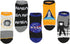 Buzz Aldrin NASA Themed No-Show Ankle Socks 5 Pair Set...
