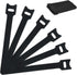 60 PCS Cable Ties,Viaky 6 Inch Reusable Cord Organizers Straps Hook And Loop Cord Ties For Wire Management, Cable Zip Ties Cord Wraps For Power TV...