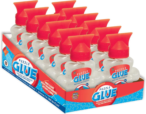 MasterPieces Puzzle Glue 5oz Shaped Bottle - Clear...