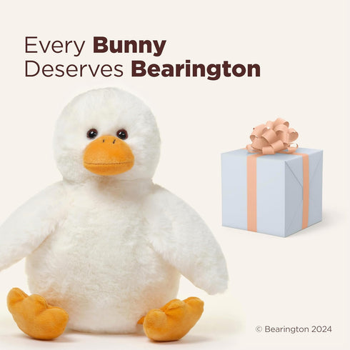 Bearington Big Bill The Plush Yellow Duck Stuffed Animal, Adorable, Soft and Cuddly, Great Gift for Kids of All Ages, Birthdays, Holidays and Spec...