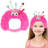 Face Wash Headbands for Women, Plush Spa Hair Bands Makeup Headbands Skincare Headbands Cute Fluffy Creative Hair Accessories for Washing Face, Fu...