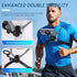 Magnetic Neck Phone Mount for Recording, POV Vlog Magnetic Neck Tripod with Anti-Vibration Chest Strap, POV Phone Holder, Phone Necklace Holder fo...