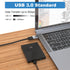 AreMe USB C Adapter (6 Pack), USB A Male to USB C Male, USB 3.0 Male to USB C Female, USB Type-C Male to USB 3.0 Female Converter Connector (Grey)...