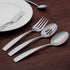 Serving Utensils Set, Matte Silver 5-Piece Hostess Set, Stainless Steel Silverware Flatware Cutlery Serving Set, Satin Finish, Dishwasher Safe...