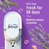Febreze Odor-Fighting Fade Defy PLUG Air Freshener,Downy April Fresh, Mediterranean Lavender, 87 fl. oz. Oil Refills, 4 Refills (2 of Each)...
