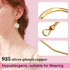 TOAOB 700pcs Earrings Making Kit with Hypoallergenic 925 Sterling Gold Earring Hooks Jump Rings Ear Backs Earring Display Cards and Bags Earring P...