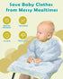 Lictin Coverall Baby Feeding Bib - Long Sleeve Bib Attaches and Fully Cover to Baby Highchair, Waterproof Weaning Bib Adjustable for Baby Toddler ...
