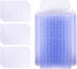 File Folder Tabs, 100+200 Sets Hanging File Folder Tabs with Inserts for Hanging Folders, 2 Inch Clear Plastic Hanging File Tabs for Quick Identif...
