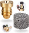 1.1 mm Orifice for Foam Cannon and Foam Maker, Universal Foam Cannon Orifice 1.1mm for Snow Foam Lance Blaster, Brass Foam Cannon Tip for Pressure...