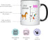 YouNique Designs Librarian Coffee Mug, 11 Ounces, Unicorn Mug, Library Gifts, Librarian Retirement Mugs, Library Teacher Gifts (Black Handle)...