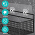 4 Pack Shower Caddy Adhesive Hooks Replacement, Strong Self-Adhesive Sticker No Drilling Waterproof Hanging Hooks for Bathroom Storage Shelves Kit...