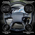 LCWRGS Steering Wheel Control Switch Button Compatible with 2003-2009 Chevy Silverado Suburban Tahoe, GMC Sierra Yukon Envoy, Cadillac Escalad, Re...