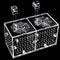 Hamiledyi Aquarium Breeding Isolation Box Acrylic Fish Tank Acclimation Hatchery Incubator Holder Divider for Guppy Shrimp Clownfish Fishes...