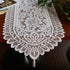 Tinsow 2 Pack Cotton Crochet Lace Rectangular Table Runner Dresser Scarf Doilies (Style A-2)...