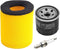 Air Filter 13780-03G00 Oil Filter 1651003G00 with Spark Plug Replacement for Suzuki Eiger 400 LTA400 2x4 / LTA400F 4x4 Auto 2003-2007,King Quad 40...