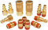 Air Hose Fittings And Quick Connect Air Fittings, 1/4 Inch NPT Brass Female Male Air Coupler Plug And Hex Nipple (13 Piece) Industrial Type D, Air...