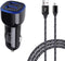 Car Charger Android for Samsung Galaxy J7 Crown/Prime/Pro/Sky Pro/Refine/Neo/Luna/Eclipse,J7 V 2nd/Perx/Star,J6 Plus J5 J4 J3 S7 Edge S6 S5 S4 S3 ...