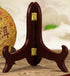 2 PCS Wood Easels Wooden Plate Stand Folding Display Stands, 5 Inch...