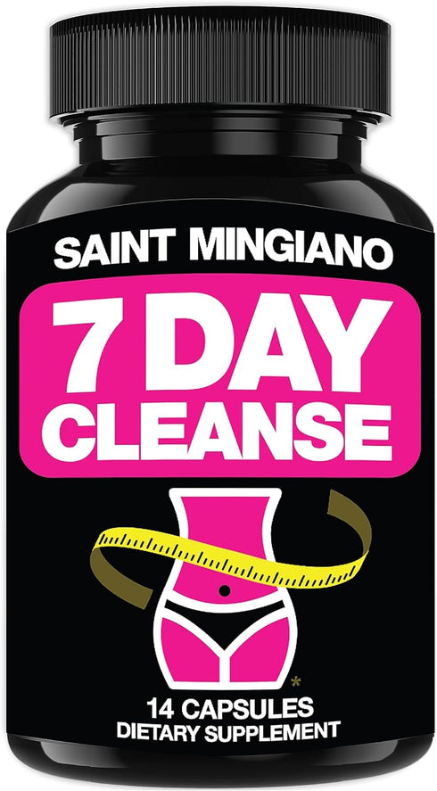 7 Day Cleanse Program | Colon Detox with Natural Laxative for Constipation & Bloating | Extra-Strength Senna Leaf Supplements | Strong for Some Pe...