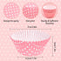 Cupcake Liners for Baking, 100PCS Muffin Liners, Standard Baking Cups Paper, Cupcake Wrappers Non Stick, Greaseproof Cupcake Cups Muffin Papers Ho...