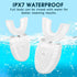 Ultrasonic Electric Toothbrush Adults, Automatic Toothbrush U Shaped Whole Mouth 360° Cleaning Teeth Whitening Hands Free Rechargeable IPX7 Waterp...