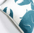 Embroidered Nautical Decor Pillow Cover,Square 18 Inches Decorative Canvas Pillow Cover for Nautical Style Deco by (Seagreen-Crab-New)...