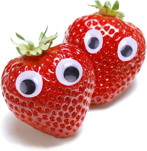 KUUQA 500 Pieces Mixed Wiggle Googly Eyes Self Adhesive Googly Eyes DIY Scrapbooking Crafts...