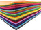 flic-flac 54pcs Felt Fabric Sheet Assorted Color Felt Pack DIY Craft Squares Nonwoven (20cm*30cm)...