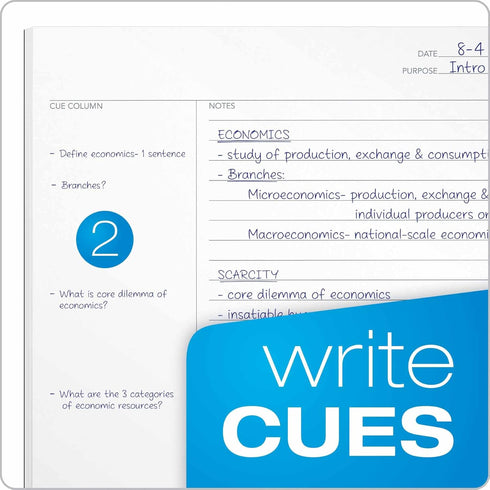 Oxford FocusNotes Writing Tablet, 8-1/2 x 11-3/4 Inches, White, Cornell Rule, 70 Sheets(90221)...