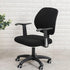 Yikko Office Chair Covers, Elastic Stretch Computer Chair Seat Slipcovers Super Fit Anti-dust Desk Seat Cover Spandex Removable Washable Kitchen C...