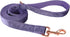 ARING PET Dog Leash, Velvet Dog Leashes Matching Dog Collars, Handmade Strong Purple Velvet Walking Dog Leash for Small Medium Large Dogs...