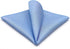 S&W SHLAX&WING Tie Sets for Men Dress Neckties Light Blue Solid Extra Long Matching Pocket Square...