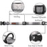 Lionet Paws Dog and Cat Collar with Bowtie Grid Dog Collar Plastic Buckle Light Adjustable Collars for Small Dogs Pets...