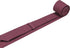 Mens Solid Linen Tie Set : Slim Necktie with Matching Pocket Square (Mauve)...
