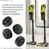 4 Pack Upgraded Replacement Wheel for Ryobi Cordless Stick Vacuum 18v One+ Hp & 18v One+ PCL720K, PBLSV716K, Replacement Cordless Vacuum Cleaner W...
