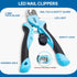 Fida Dog Nail Clippers with LED Light, Dog &Cat Nail Trimmer with Safety Guard & Nail File, Razor Sharp Blades, Pet Nail Trimmer/Clipper with Comf...
