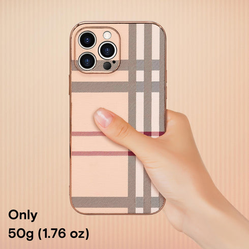 Phone Case for Apple iPhone 15 Pro Max, Fashion Leather Designer Phone Case, Soft TPU Drop Protection Shockproof Protective Phone Holder Women (fo...