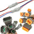 Deutsch DT 4 Pin Connector, 4 Way DT Automotive Waterproof Electrical Connector Male Female Plug Wiring Harness with 16AWG Cable Wire,for Car,Truc...