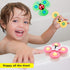 Suction Toys for Baby, 3PC Baby Bath Toys with Rotation Suction Cup for Baby Dining Table/Bathing/Travelling...