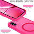 Telaso iPhone X Case, iPhone Xs Phone Case Compatible with Magsafe Wireless Charging Translucent Matte Back Slim Shockproof Anti-Scratch Anti-Yell...