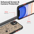ZTOFERA Compatible with iPhone 11 Case for Star Pattern Translucent Frosted PC Back 3D Girls Woman Boys Cover Shockproof Protective Slim Phone Cov...