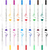 TBC The Best Crafts Acrylic Paint Pen -12 Color waterproof, non-toxic, odorless, suitable for paper, pottery, stones, backpacks, glass, eggs, fabr...