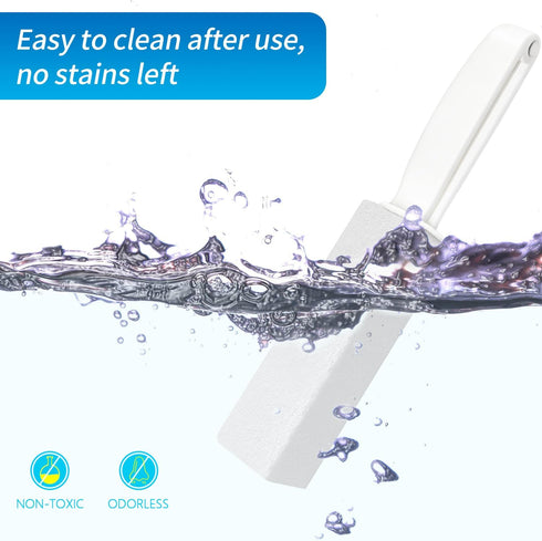 4TH Pumice Stone for Toilet Bowl Cleaning?Scouring Sticks (White)...