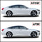 SlickMod Chrome Delete Blackout Vinyl Overlay for 2018-2022 Honda Accord Sedan Window Trim (Gloss Black)...