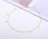 S.J JEWELRY Women Simple Delicate Full Moon 14K Gold Plated/Rose Gold/Silver Plated Layered Pendant Handmade Star Chokers Necklaces...
