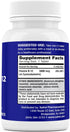 Safrel Maximum Strength Vitamin B12 5000 mcg, Dietary Supplement for Energy, Metabolism and Nervous System Health Support, Vegan, Gluten Free and ...