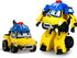 Robocar Poli Transforming Robot, Bucky 4" Transformable Action Toy Figure Vehicles, Mountain Rescue Car Emergency Vehicle Playset, Holiday Birthda...