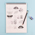 Tombow 56303 Drawing Set 6-Pack. Includes all the products you need to create doodles and illustrations!...