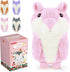 Girl Toys for Toddlers Talking Hamster Repeats What You Say,Funny Gifts Stuffed Animal Toys for Ages 2-4 5-7 8-13 Girls 3 4 5 6 7 8 9 10 Year Old ...