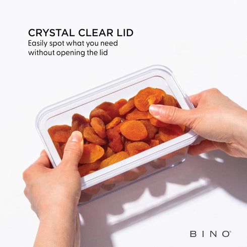 BINO | Food Storage Containers - 900ML | THE SNAP+COLLECTION | Airtight Storage Containers with Lids | Kitchen & Pantry Organization | Kitchen Con...